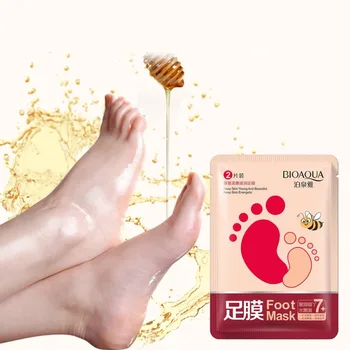 

1PCS Honey Extracts Exfoliating Tender Foot Membrane Foot Mask Foot Skin Care Repair Exfoliate Whitening Moisture dropshipping