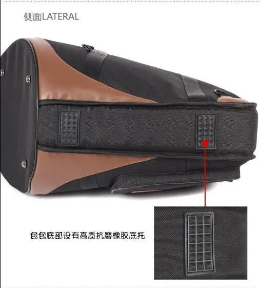 One piece horn musical instrument portable bag cover thickening sponge tube bag horn
