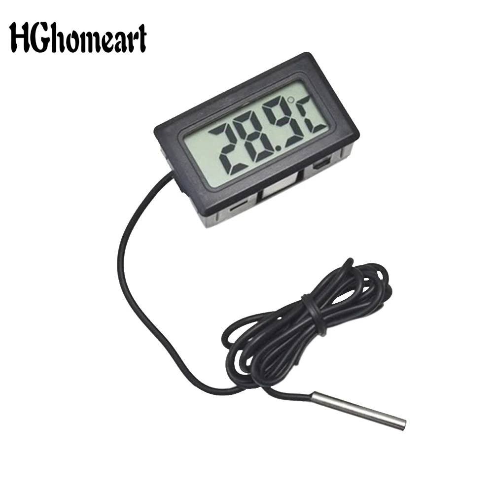 

Digital Thermometer Sensor Backlight LCD Temperature Instruments Thermostat Electronic Refrigerator Thermometer Multitool Tool