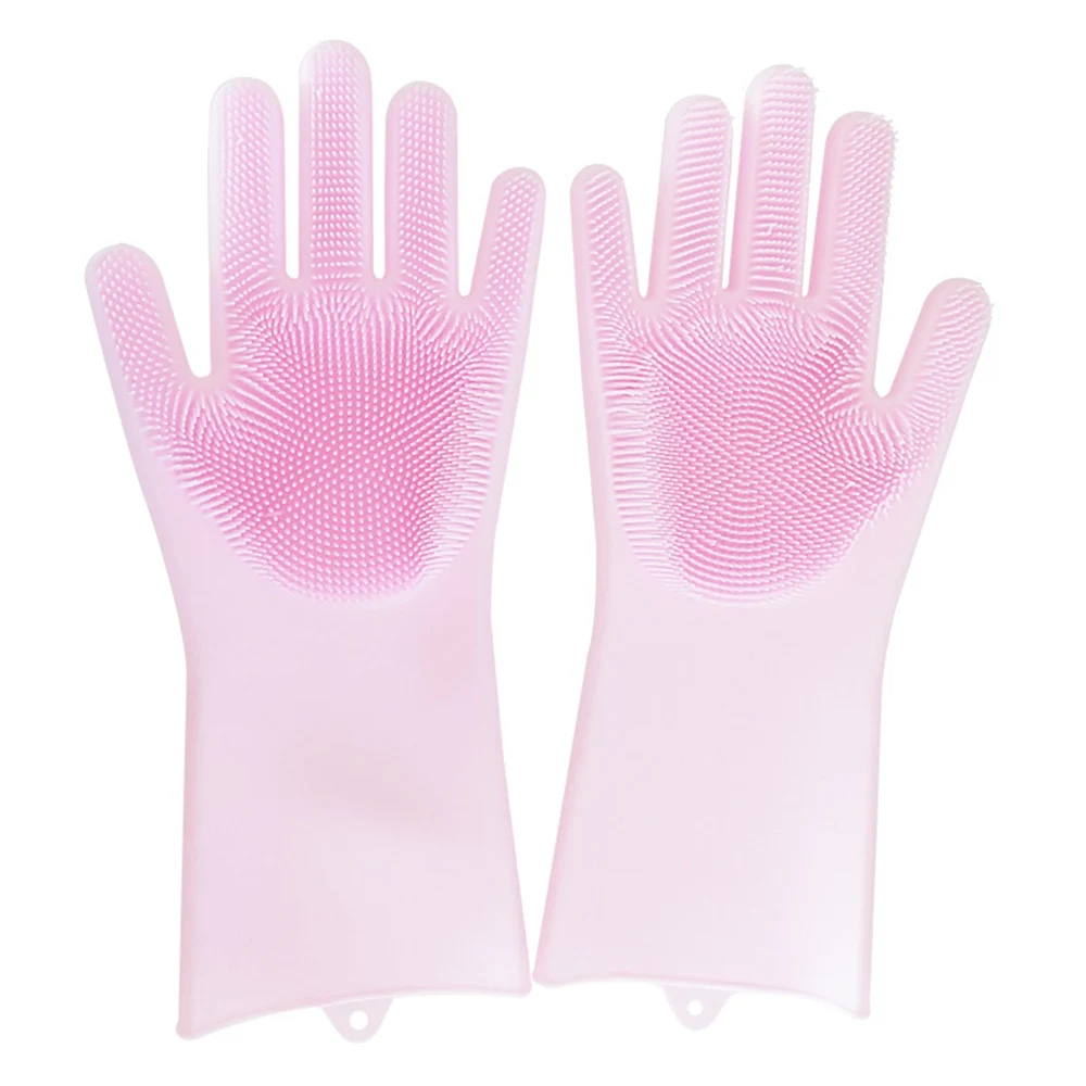 

Magic Silicone Gloves Household Non-slip Anti-scalding Gloves Cleaning Dusting Pet Care Multifunction Magic Gloves