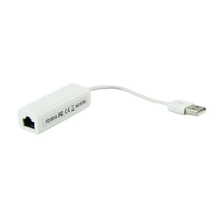 Malloom Новое поступление USB 2,0 Ethernet 10/100 Мбит/с RJ45 сетевая карта Lan адаптер к USB