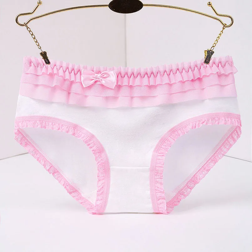 girls lovey bow panties 4