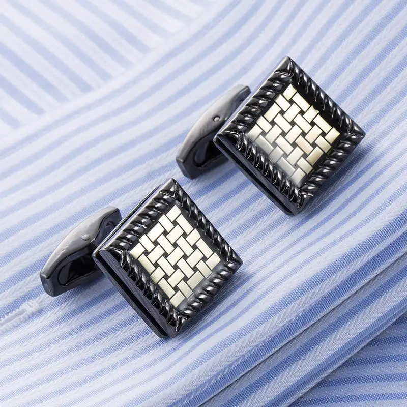 

VAGULA New Arrival French Shirt Cufflinks Wedding Gemelos Excellent Cuff links 51486