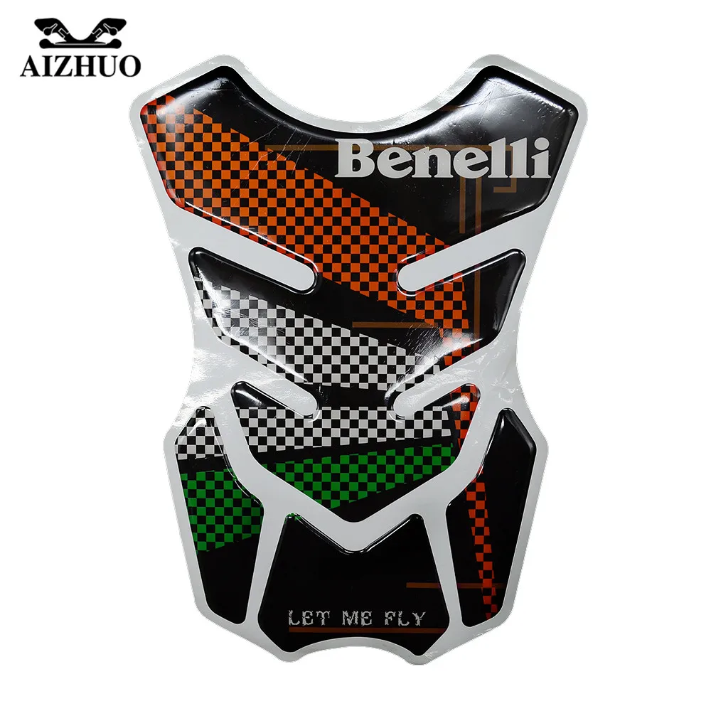 Motorcycle Oil Fuel Tank Sticker For Benelli bn600 bn300 BN251 bj300 Anti-scratch Carbon Tank Protector Sticker Fishbone Sticker