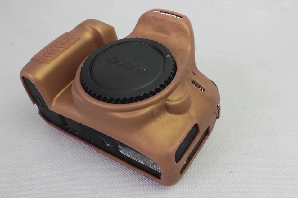 Мягкая силиконовая резиновая Защитная пленка для камеры Canon 77D