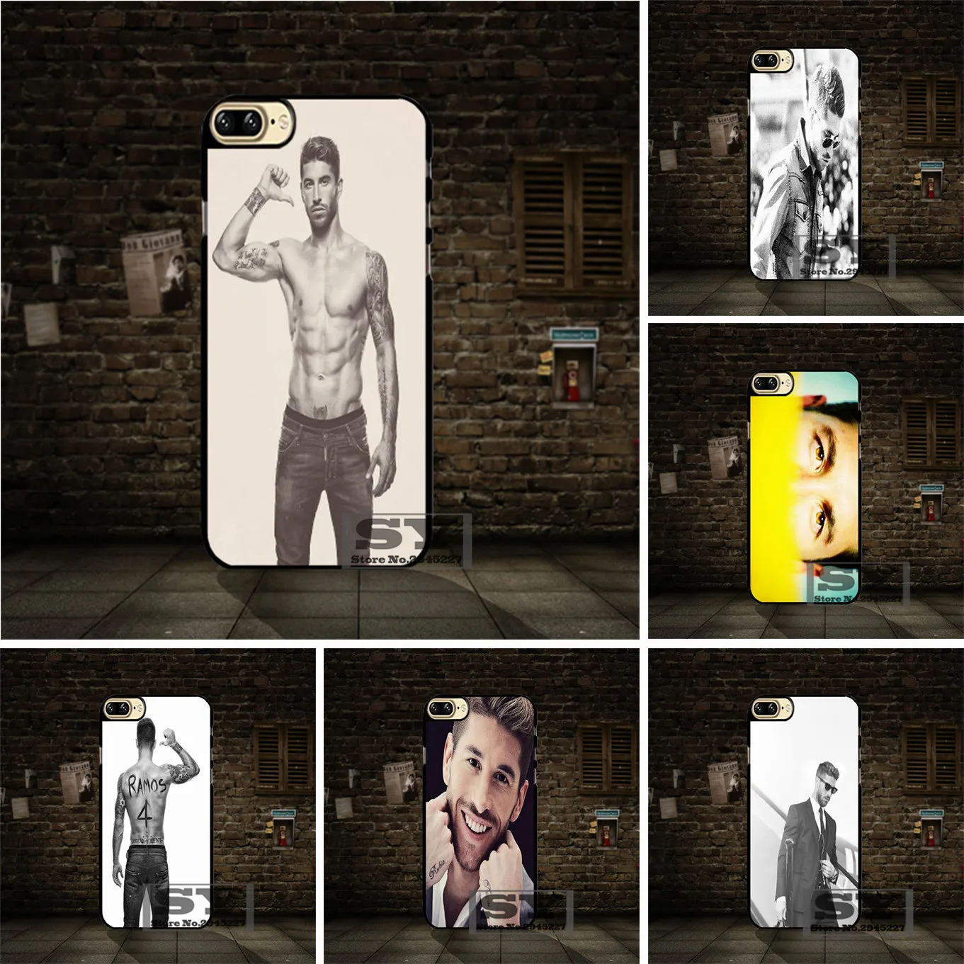 Sergio Ramos Original cell phone Case Cover For Samsung Galaxy A3 A5 A7 J3 J5 J7 2016 2017 J1 J2 A8 A9 E5 E7 C5 C7 ON5 |