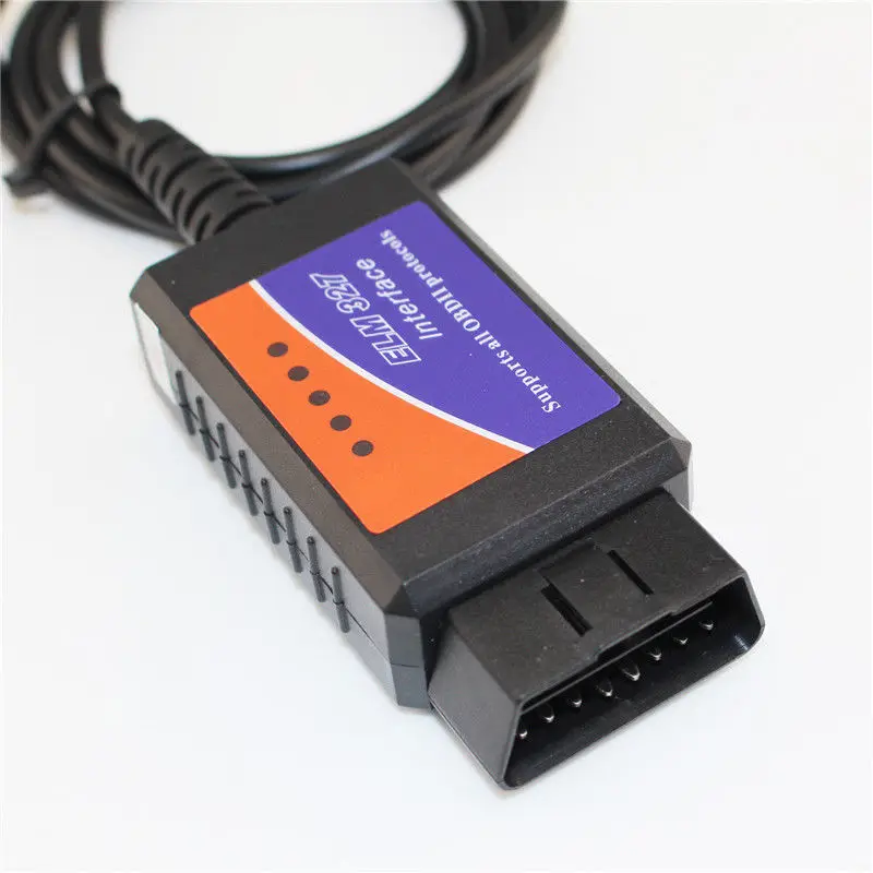 Горячая Автомобильная диагностика easydiag ELM327 USB пластик OBD2 Авто диагностический