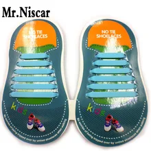 Mr. niscar/ 50 Наборы для ухода за кожей детей без галстука Шнурки Детские эластичные силиконовые обувь без застежки шнуровка ремень Fit Спортивная обувь повседневная обувь
