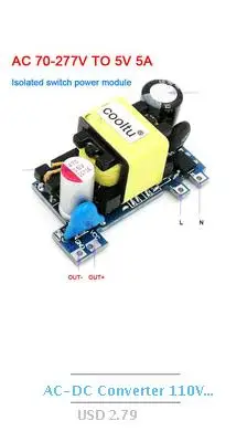 DC 5 V-9 V до 170V DC boost высокого Напряжение Питание модуль для газоразрядный индикатор светится часы трубка Magic Eye QS30 в-14-12