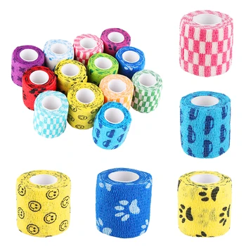 

1 Pcs Kinesiology Tape Waterproof Self Adhesive Elastic Bandage Muscle Tape Finger Joints Wrap Therapy Bandage Care Tape