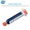 WNB 10ML Blue UV Solder Mask BGA PCB Paint Prevent Corrosive Arcing Soldering Paste Flux PCB UV Photosensitive Inks Blue Oil ► Photo 2/6