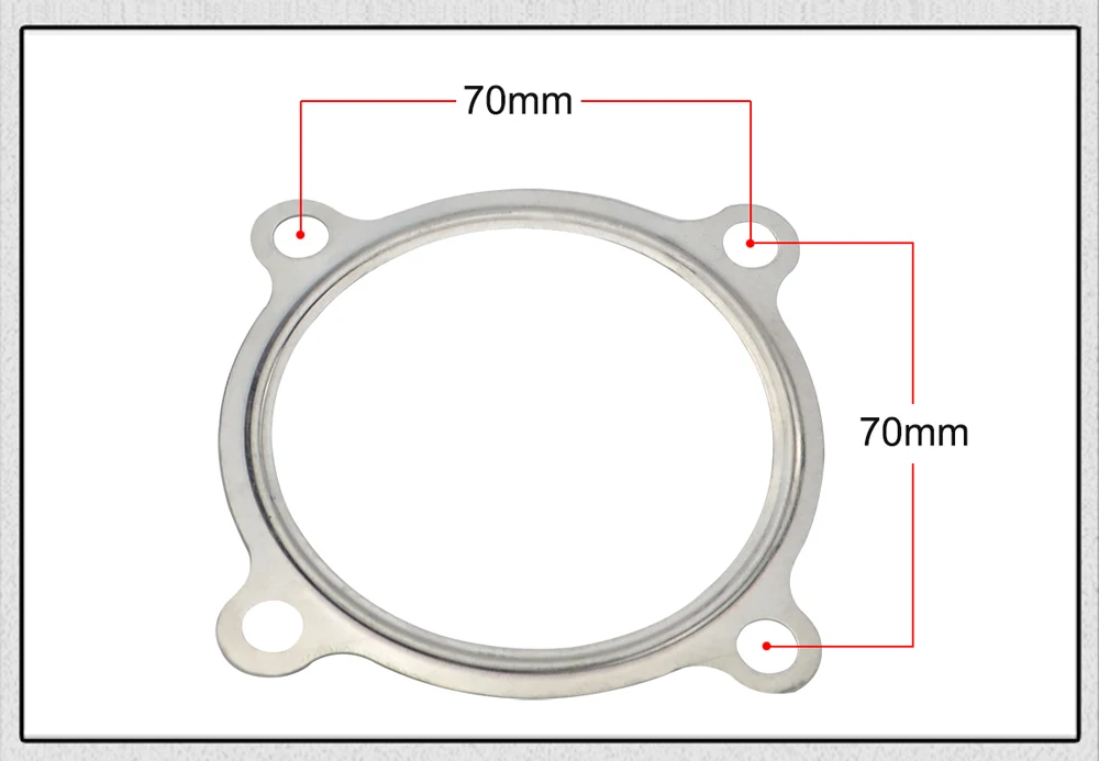 GT турбо турбина выход прокладка из нержавеющей стали 304 прокладка GT Выход трубы прокладка HT4806
