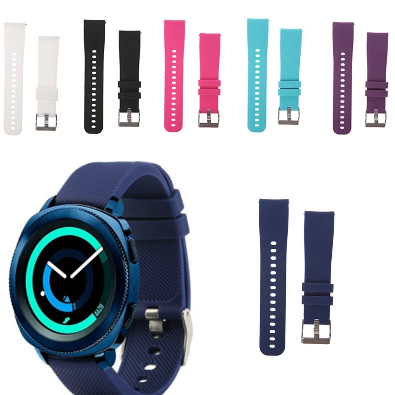 

Silicone Watch Strap Wristband For Garmin Vivoactive 3 /Samsung Gear Sport S4 -M30