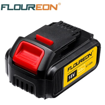 

For DeWalt 18V 4000mAh Power Tools Battery replacement for Drill DCB200 DCB181 DCB182 DCB204-2 Rechargeable Li-ion Battery