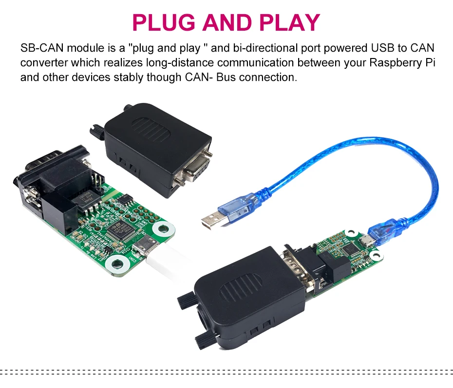 USB конвертер Модуль для Raspberry Pi Zero/Zero W/2B/3B/3B