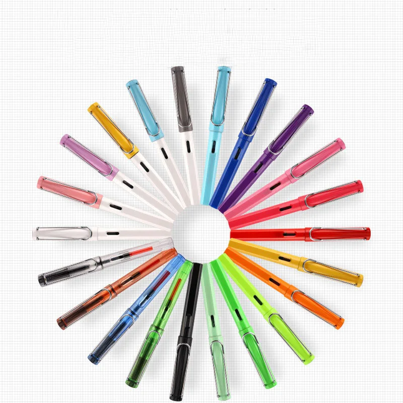 

Fountains Style Water Soft Brush Pen Refillable Ink Watercolor Pen For Kids Calligraphy Pen Brush Painting Drawing Art Tools