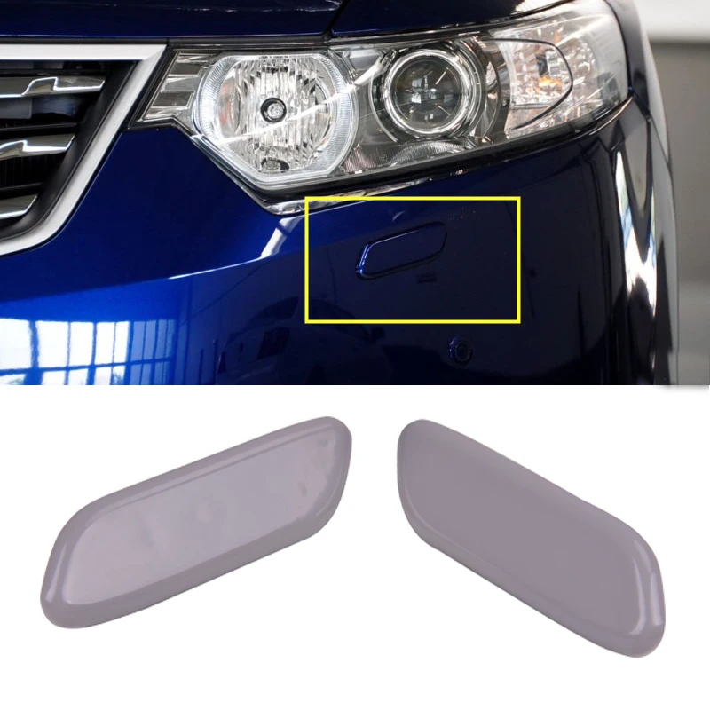CAPQX 2 шт передняя фара омывателя насадки крышка 76886-TL0-S01 для SPIRIOR CU1 CU2 Europe ACCORD 2008 2009
