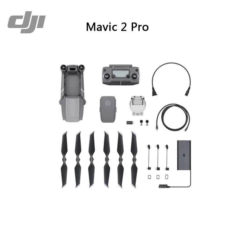 Mavic 2 Pro Дрон DJI Mavic 2 Zoom/Mavic 2 Pro с камерой Hasselblad zoom lens drone RC Quadcopter 4K HD camera Drone абсолютно в - Цвет: Mavic 2 Pro