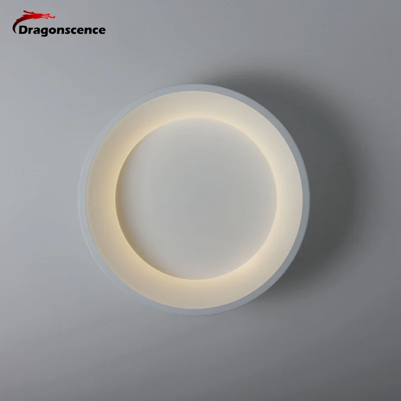  Dragonscence Round circle Aluminum Modern Led ceiling light lamp for living room bedroom dining tab - 32857728777