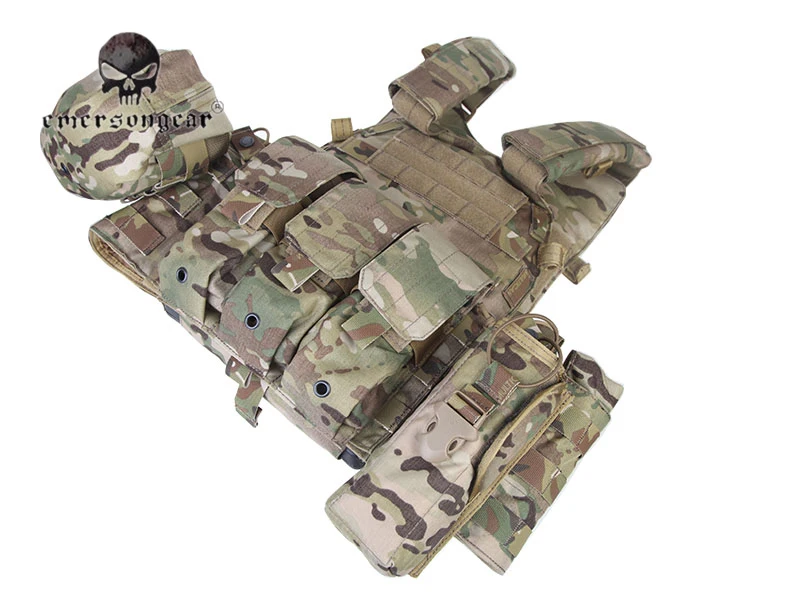 Emersongear LBT6094A стильный тактический жилет с 3 мешочком для страйкбола военный боевой