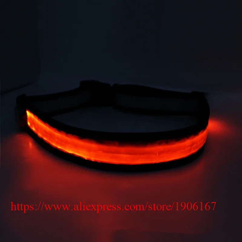 LED Flashing Waistband Safety Reflective Belt Waistband07