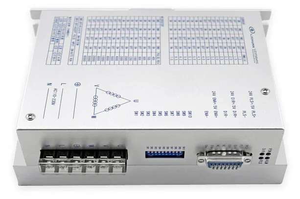 Высокий крутящий момент чпу шаговый двигатель LC31332 50NM 6.9A nema51 шаговый двигатель и драйвер контроллер LC3722A комплект