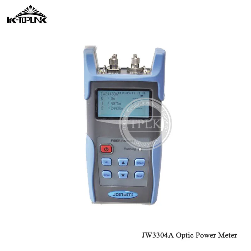 

JW3304A Optical Fiber Ranger Mini OTDR Handheld / Optic Power Meter Fiber Optic Testing OTDR Principle Tester Meter Hot Selling