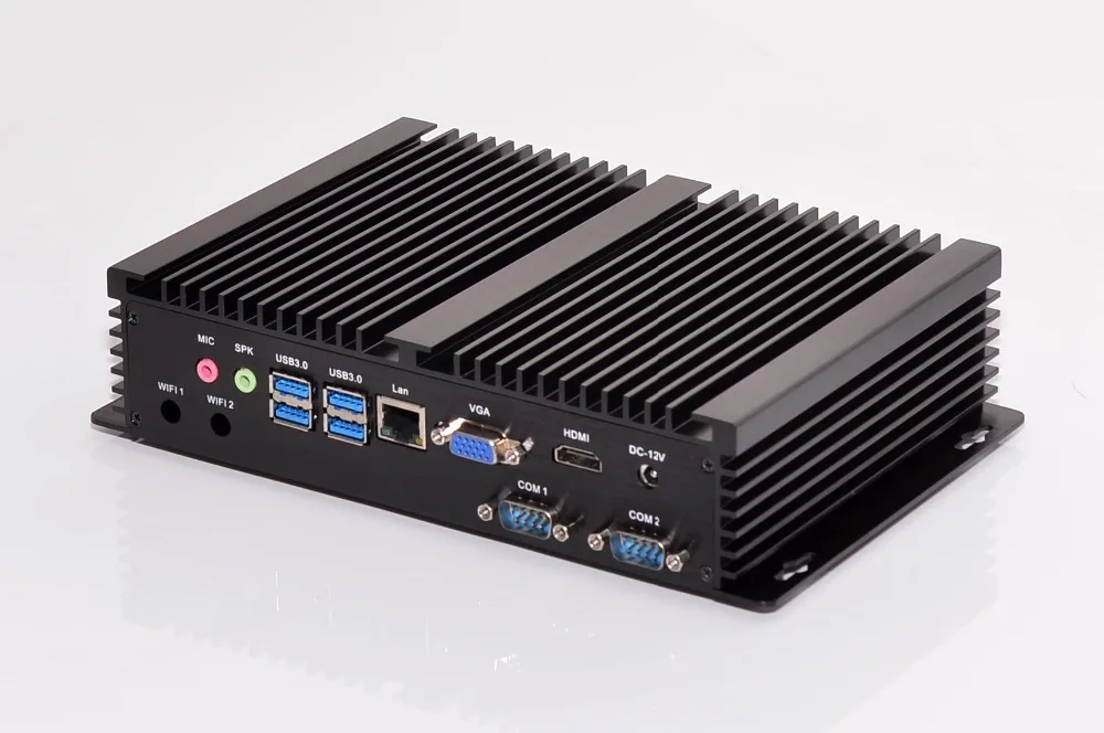 Mini PC i7 5550U i5 4200U i3 5005U Fanless Mini Desktop Computer  Industrial Computer 24 Hours Working Dual Display 4K HD HTPC (5)