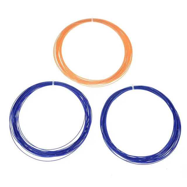 WINOMO Shuttlecock Badminton Strings Badminton Racket Elastic Braided Line Lines