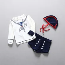 Милый детский купальный костюм принцессы в стиле ретро темно-синего цвета для девочек, детский летний купальный костюм