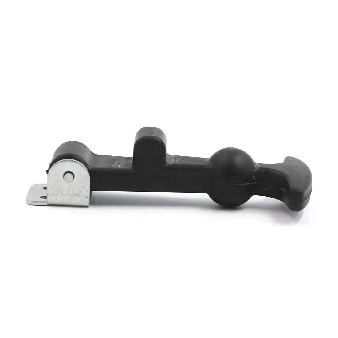 Uxcell 2 piezas Universal Negro de goma de Metal capucha de sujeción de barco