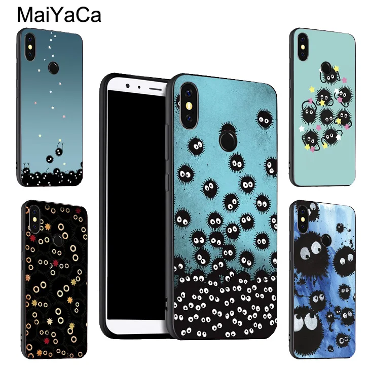 MaiYaCa Studio Ghibli SOOT для POCO X3 F2 Pro F1 чехол Red mi Note 9 8 T 7 9S 9C Mi 10 Lite A3 9T | Мобильные телефоны и