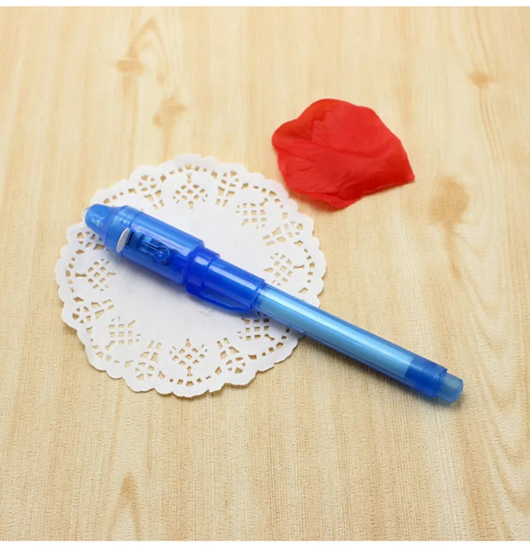 7pcslot Invisible Ink Pen Creative Magic UV invisible Light Pen Safety Funny Marker Pens For School Office Drawing Novelty Item (2)