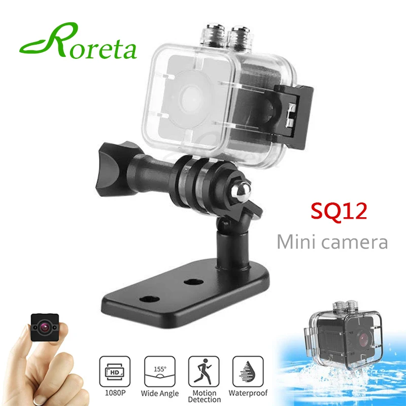 

Roreta SQ12 mini Camera small cam HD 1080P Sensor Night Vision Camcorder Micro video Camera SQ 12 DVR DV Motion Recorder Camcord