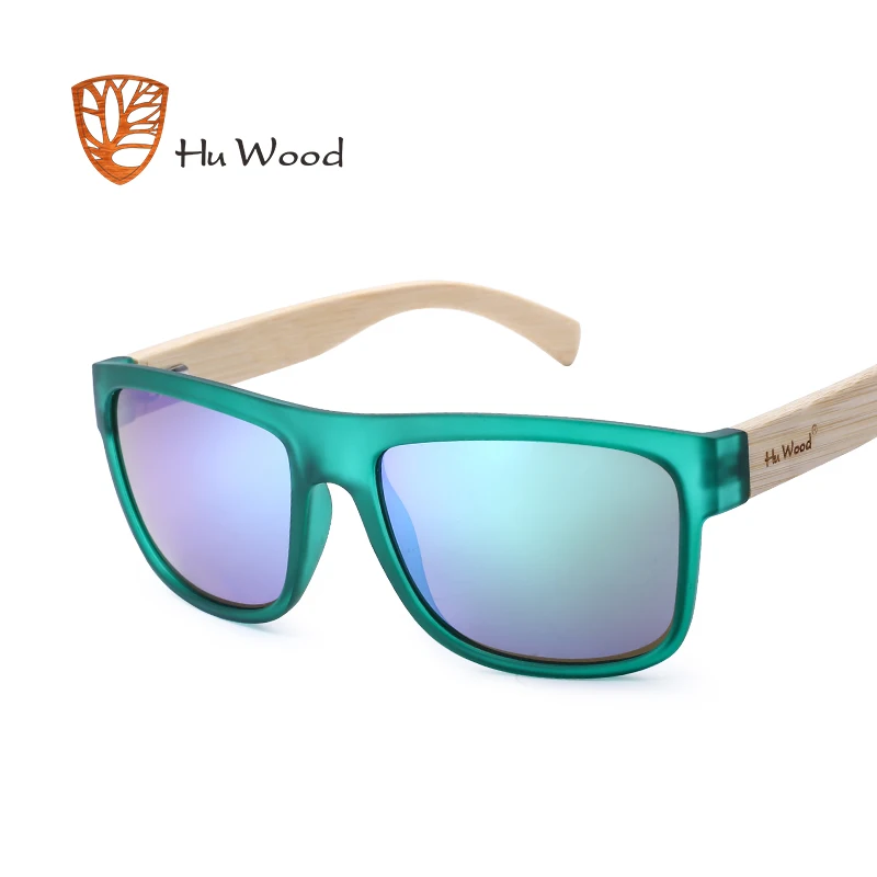 Hu Wood, новые солнцезащитные очки, мужские ретро очки, цветные солнцезащитные очки для мужчин, модные брендовые Роскошные зеркальные очки, крутые очки