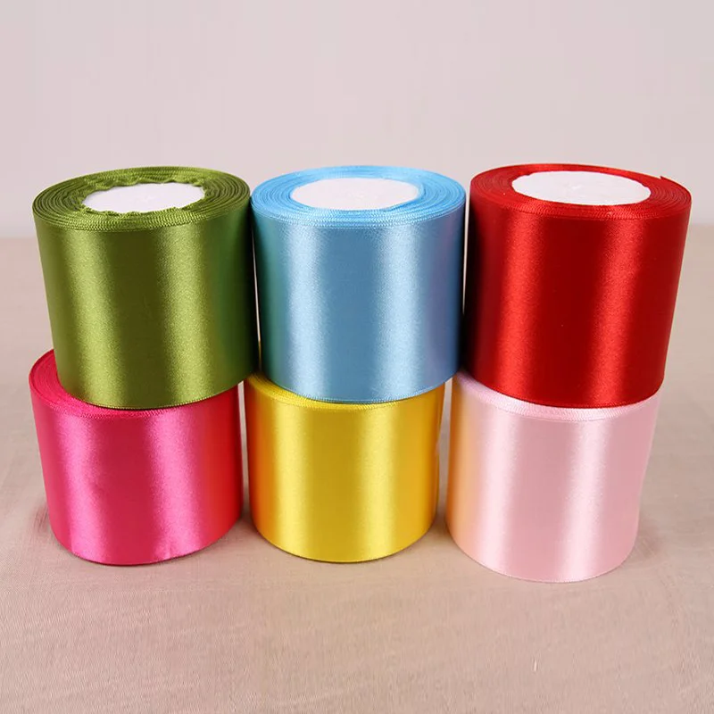 

8cm wide ribbon / satin ribbon edging tape roll with a decorative belt DIY