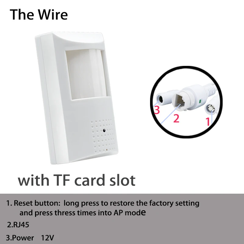 AOUERTK 1080P Мини Len WI FI Камера Обнаружение движения в помещении TF слот для карт памяти