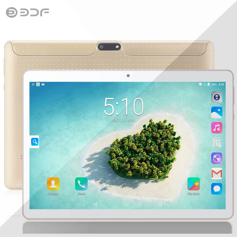 

2018 New Original 10 Inch 3G phone tablet Pc Quad Core Android 7.0 Tablets 4GB RAM 32GB ROM Metal Case Small Computer Tablet Sim