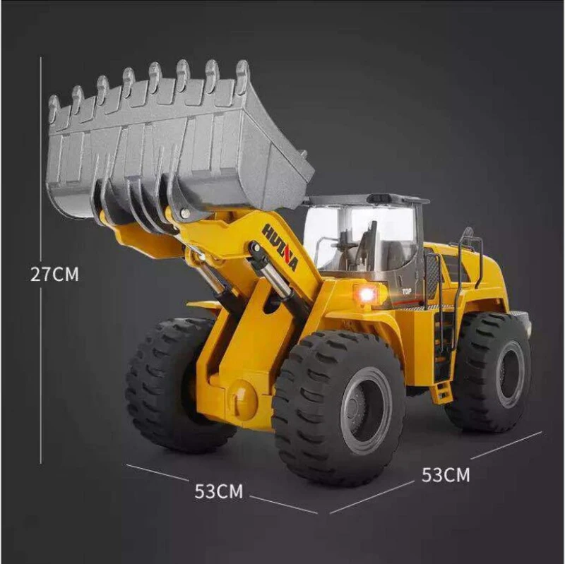 Новый большой погрузчик с дистанционным управлением Machineshop грузовик 583 2 4G