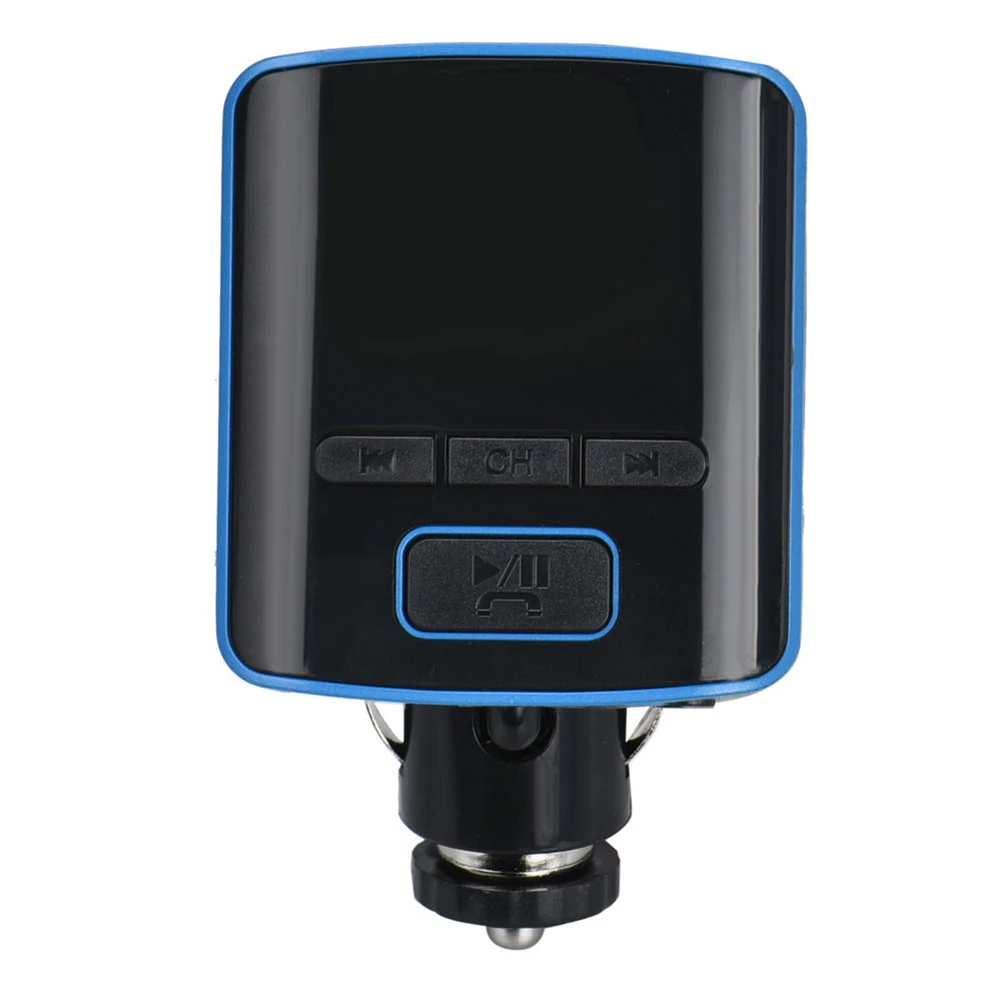 Автомобильный комплект Bluetooth Handsfree fm передатчик USB зарядное устройство ЖК дисплей