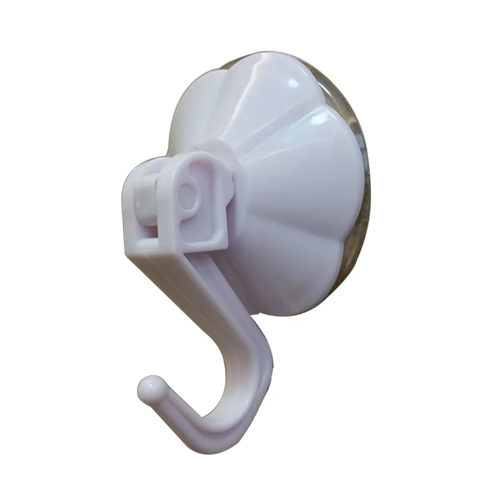 

Easy Use Bathroom Durable Heavy Duty Flower Shape Vacuum Suction Cup No Drilling Hanging Hook Simple Powerful Home Mini