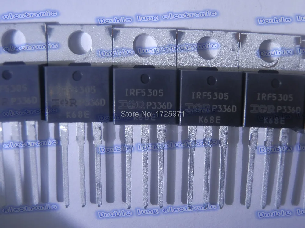

20PCS/LOT IRF5305 IRF5305PBF TO-220 Power MOSFET N-Channel 31A 55V