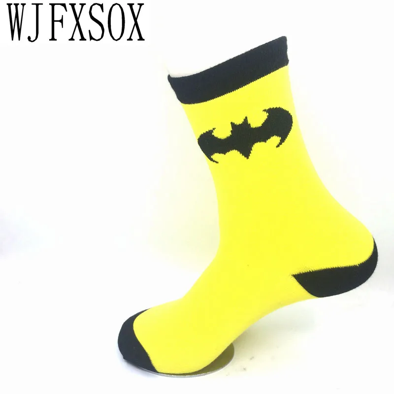 1 пар/лот Горячая Супермен Бэтмен Капитан Америка мультфильм odd future happy Носки и