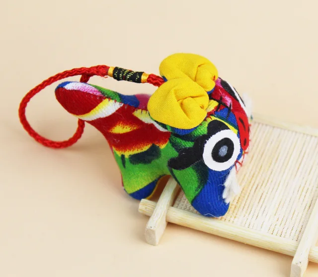 Unique gift cloth tiger, Chinese style handicrafts, Chinese tourist