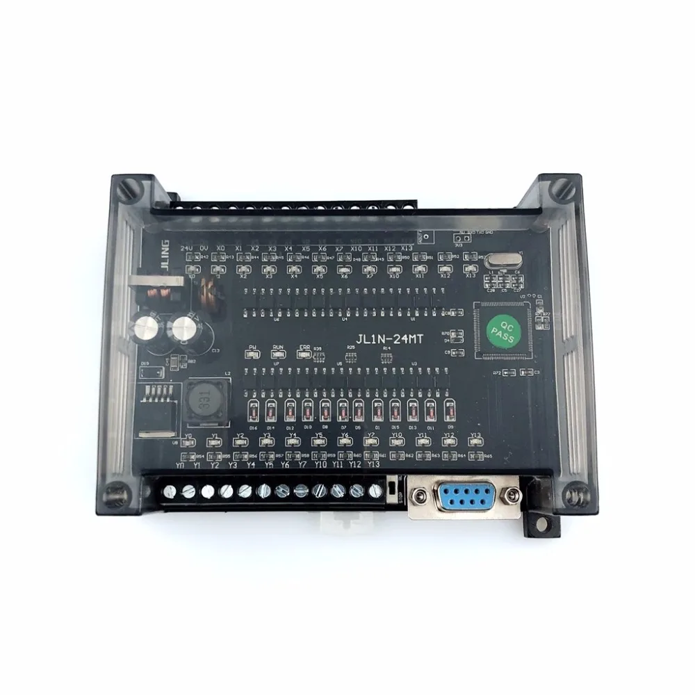 PLC FX1N-24MT может непосредственно управлять электромагнитным клапаном 12 точек в 12 точек из plc программируемый логический контроллер