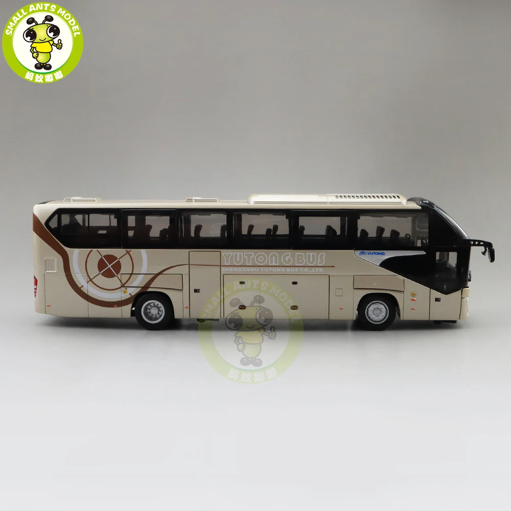 1/42 YuTong автобус ZK6128HQB литый под давлением модель автомобиля мальчик девочка