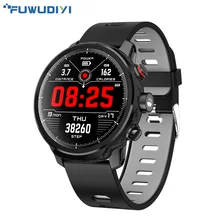 FUWUDIYI Smart Watch Men IP68 Waterproof Standby 100 Days Multiple Sports Mode Heart Rate Monitoring Weather Forecast Smartwatch