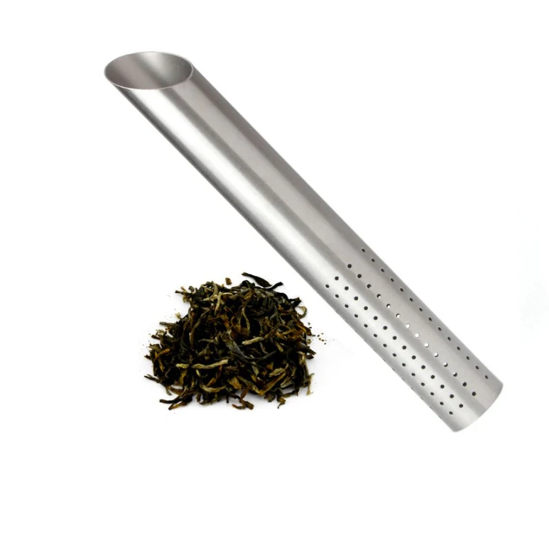 20pcs/lot Tea Filters 304 Stainless Steel Tea Sticks Long Tea Infuser