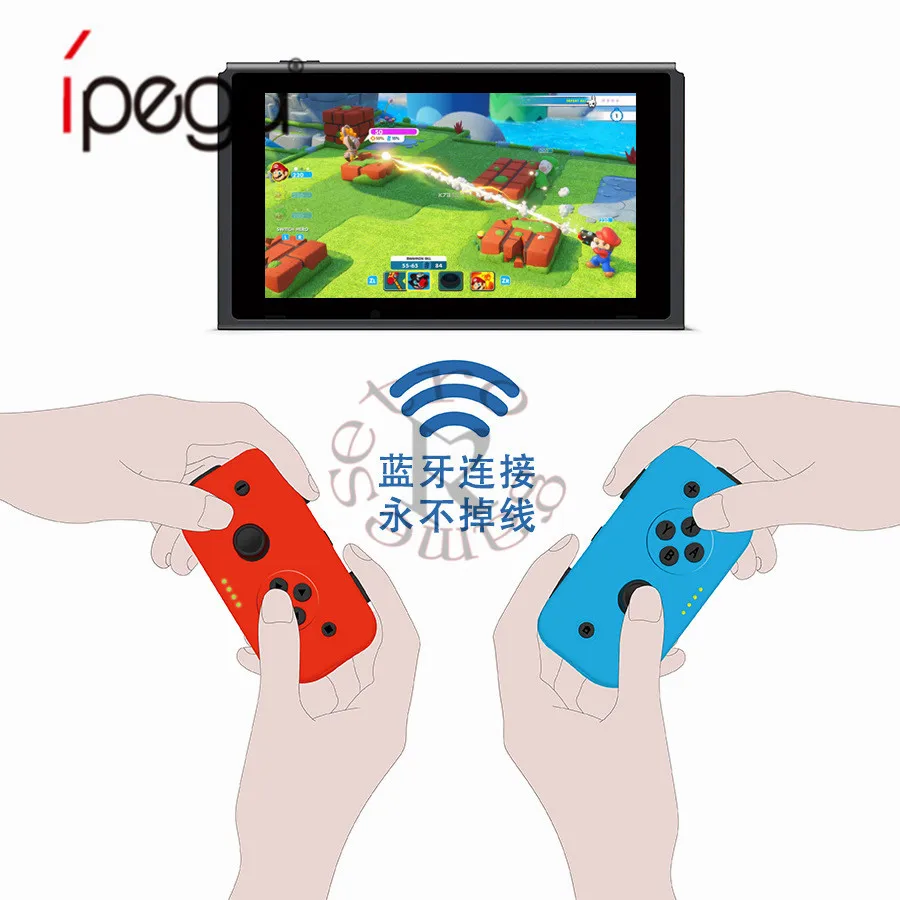 Ipega беспроводной контроллер для Nintend Switch Joy-Con левые и правые ручки не нужно водить