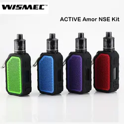 Оригинальный Wismec Active Bluetooth Музыка TC комплект с 2100 мАч батарея AMOR NSE бак 3 мл электронная сигарета испаритель комплект для электронной